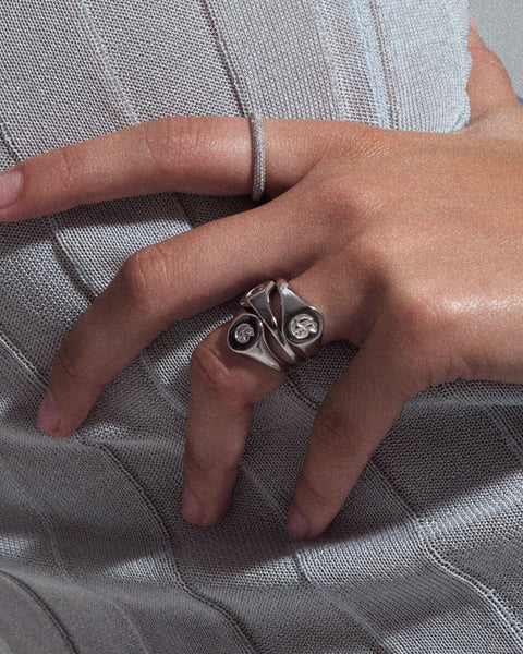 Oval Signet Ring [Old English] | Luv Aj