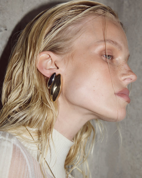 The Luv Aj Chrome Orb Studs | Luv Aj