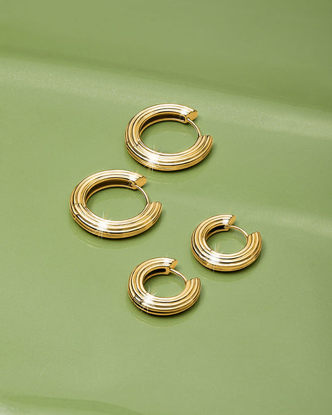 新品　lui jewelry new hoop K18YG lui jewelry new hoop K18YG