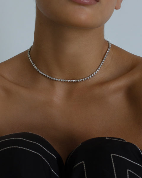 The One and Only Tennis Necklace | Luv Aj