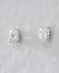 The Ultimate Oval Solitaire Studs