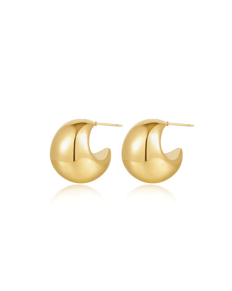 Lucia Hoops- Gold | Luv Aj