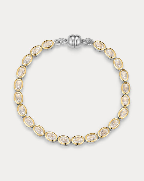 The Luv Aj Palais Tennis Bracelet-Silver | Luv Aj