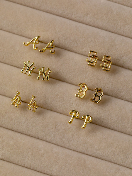The MLB Logo Studs from Luv Aj | Luv Aj