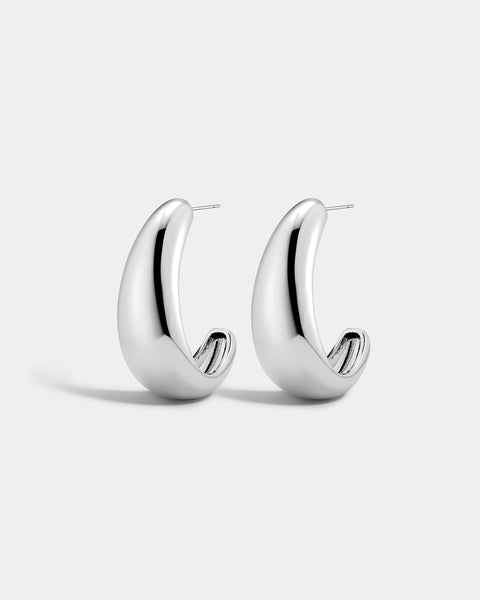 Luv Aj | The Chrome Orb Hoops | Luv Aj