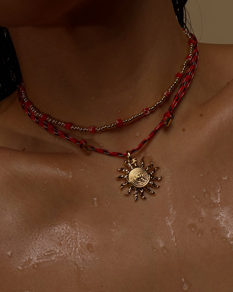 The Costa de Sol Beaded Necklace | Luv Aj