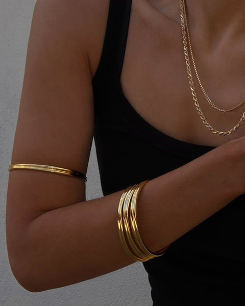 The Mallorca Upper Arm Bangle | Luv Aj