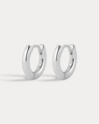 Plain Amalfi Huggies- Silver
