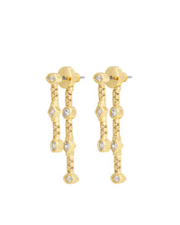 The Camille Double Chain Studs