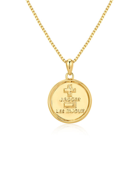 アクセサリー AJ The 'I Love Jewelry' Coin Necklace | Luv Aj