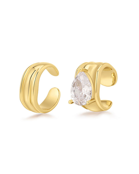 最安価格 Cuff Ear Stone Luxe Set Aj Luv | ジャケット・アウター