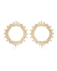 The Pave Ray Earrings