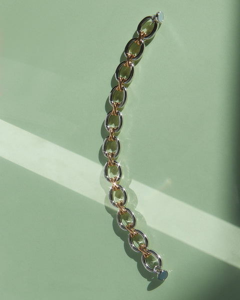 Luv AJ Two-Tone Light Flex Bracelet in Multi main image 1