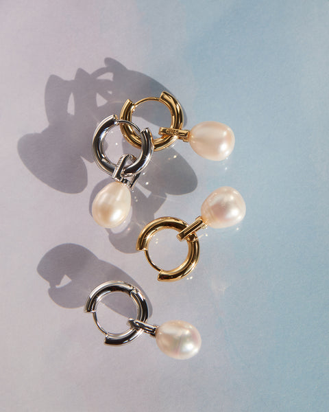 The White Pearl Amalfi Huggies | Luv Aj
