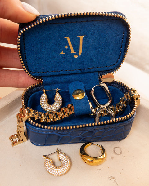 Gold Aj Marks Jewelry The Luv Aj Mini Jewelry Case Luv Aj