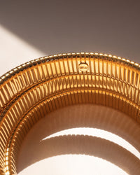 Flex Snake Chain Bracelet- Set of 3 (12mm wide)- Gold View 8