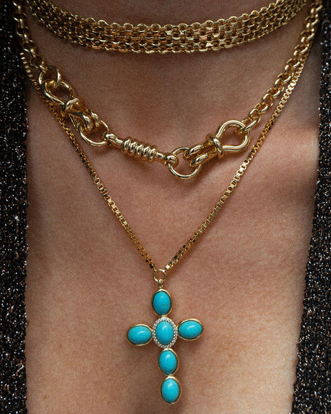 Luv AJ The Horsebit Necklace (More Colors)