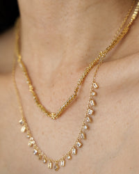 Daisy Ballier Chain Necklace- Gold View 9