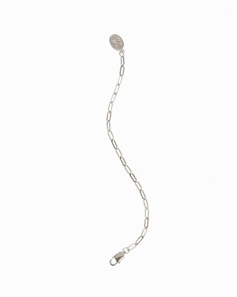 The Mercer Belly Chain- Silver | Luv Aj