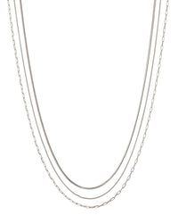 Chandon Multi Chain Charm Necklace- Gold