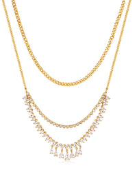 Colette Shaker Statement Necklace- Gold