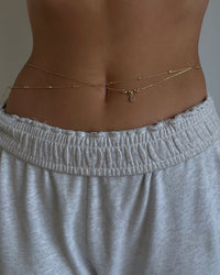 Sunrise on South Beach Belly Chain Set- Silver View 9