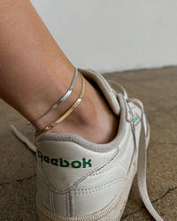 The Mercer Anklet- Silver View 4
