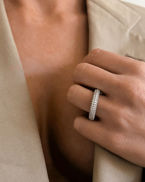 ≪LUV AJ≫ クリスタル リング 2色 Pave Amalfi Ring P1310440_5be960a6-1828-4ac6-