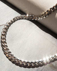 Ferrera Chain Necklace- Silver View 3