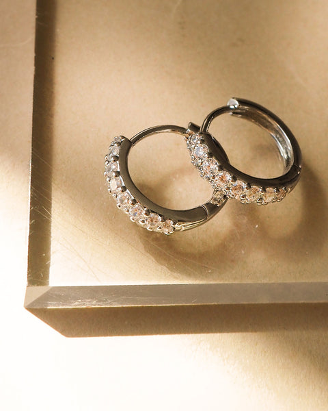 Baby Pave Huggies Silver Ships Mid March Luv Aj