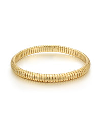 Mini Flex Snake Chain Bracelet- Gold View 1
