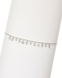 Mixte Shaker Anklet- Silver View 4