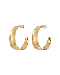 Mixte Statement Hoops- Gold View 1
