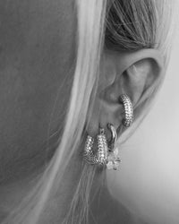 Pave Amalfi Ear Cuff- Silver View 5