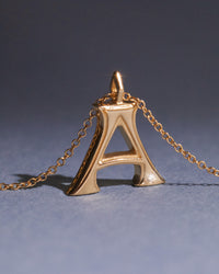 The Initial Charm Necklace [Vintage] view 2