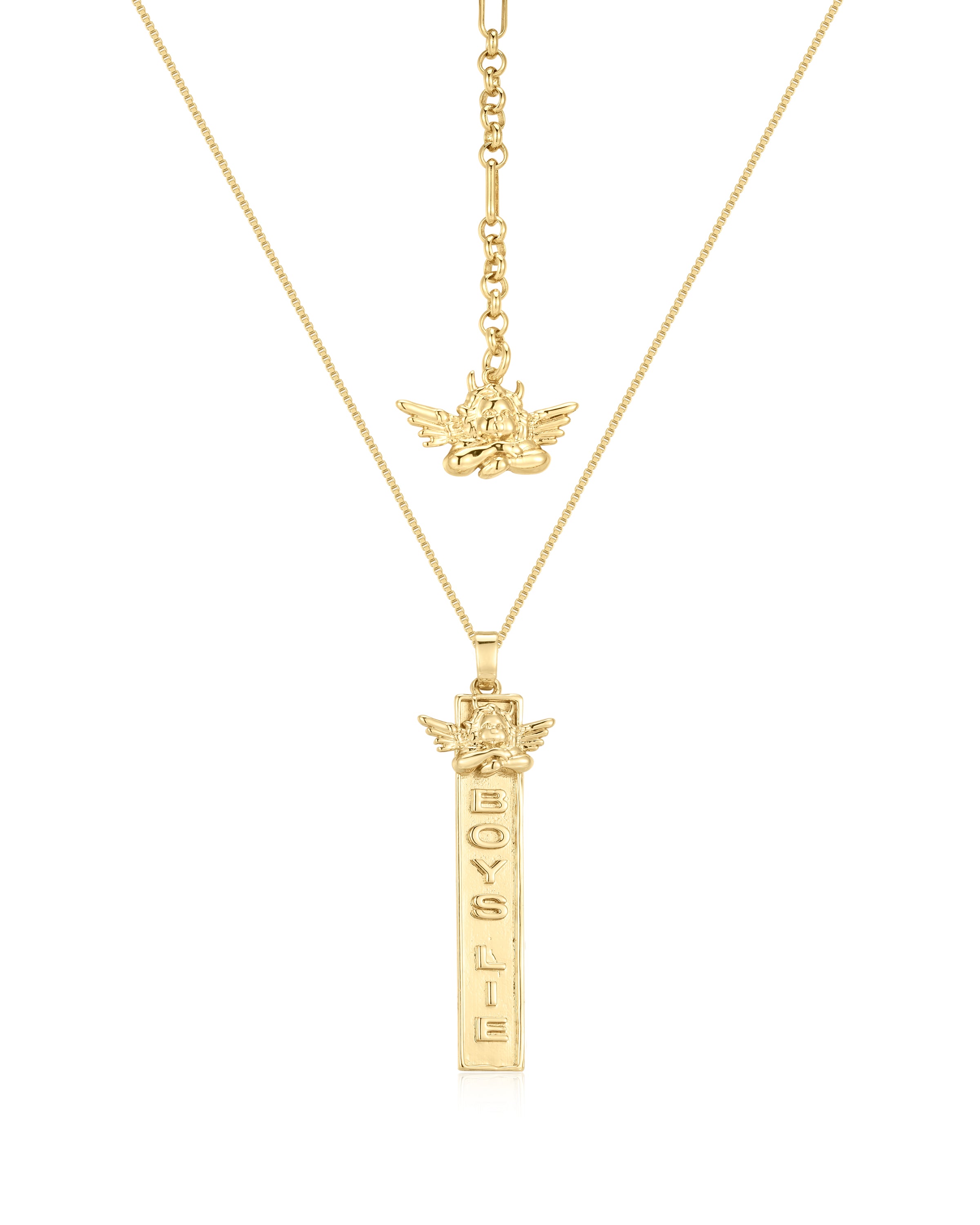 The Suzi Angel Necklace | Luv Aj