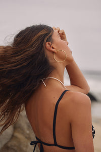 Bondi Tube Hoops | Sivan Ayla x Luv Aj View 6