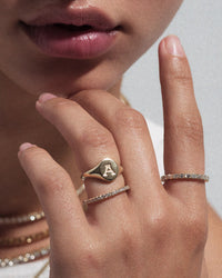 Oval Signet Ring [Vintage] view 2