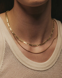 Cecilia Chain Necklace- Gold View 3