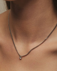 Bardot Stud Charm Necklace- Gold View 5