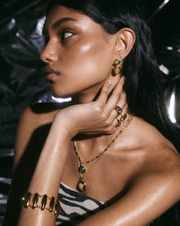 Sunset Double Stone Studs view 2