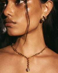 The Wave Bezel Lariat view 2