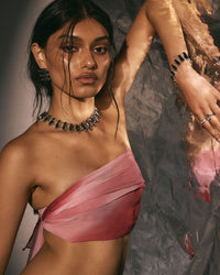 The Milan Bead Stud Necklace view 2