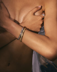 The Wave Hinge Cuff view 2