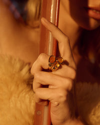 The Honey Resin Stud Ring (PREVIEW) view 2