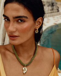 The Palma Washer Hoops- Gold (Ships Early June) View 3
