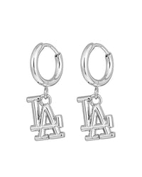The MLB Logo Charm Hoops
