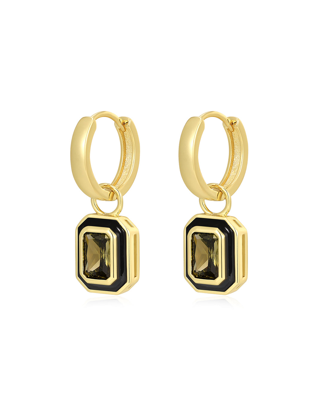 Luv AJ Chrome Orb Hoops (More Colors)