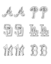 The MLB Logo Studs view 2