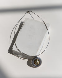 Luv Aj Chrome Orb Pendant Necklace View 5